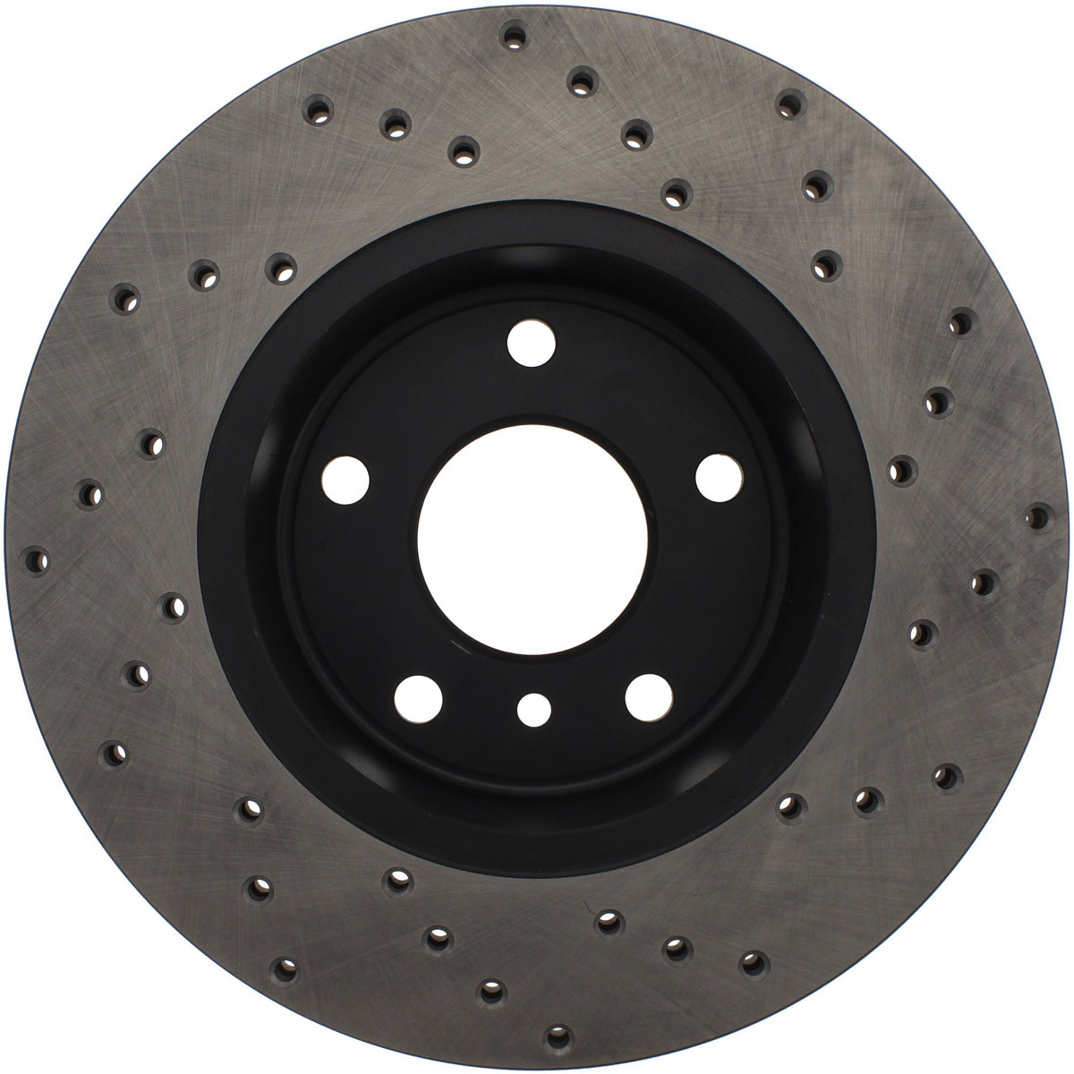 StopTech Sport Cryo Cross Drilled Brake Rotor; Rear Left