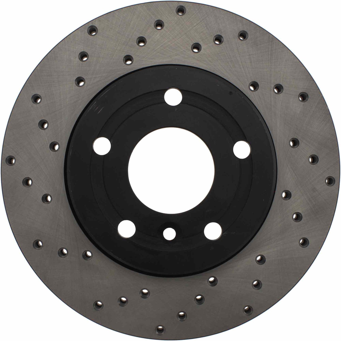 StopTech Sport Cryo Cross Drilled Brake Rotor; Rear Left