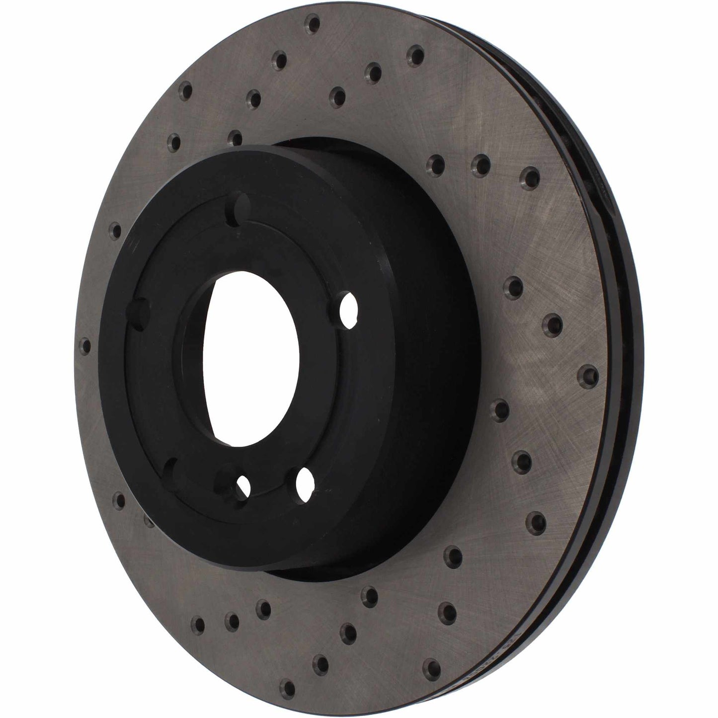 StopTech Sport Cryo Cross Drilled Brake Rotor; Rear Left