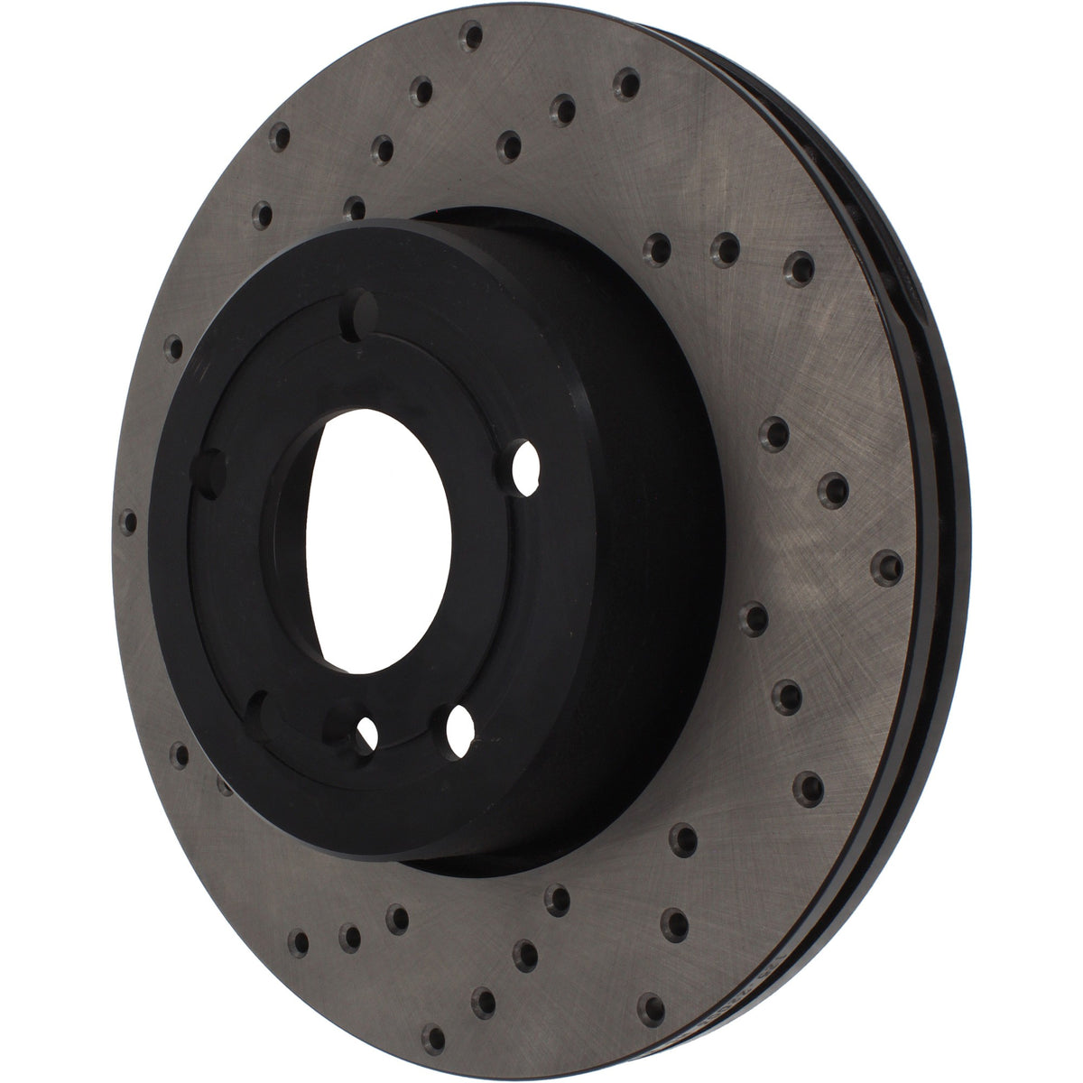 StopTech Sport Cryo Cross Drilled Brake Rotor; Rear Left