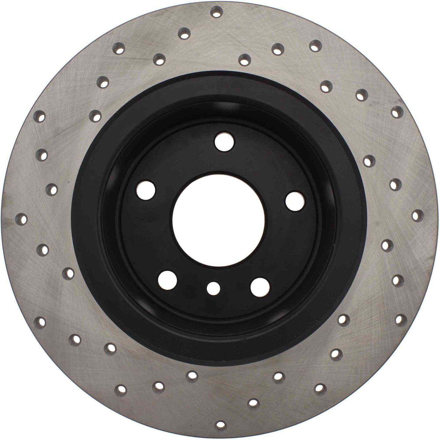 StopTech Sport Cryo Cross Drilled Brake Rotor; Front Right