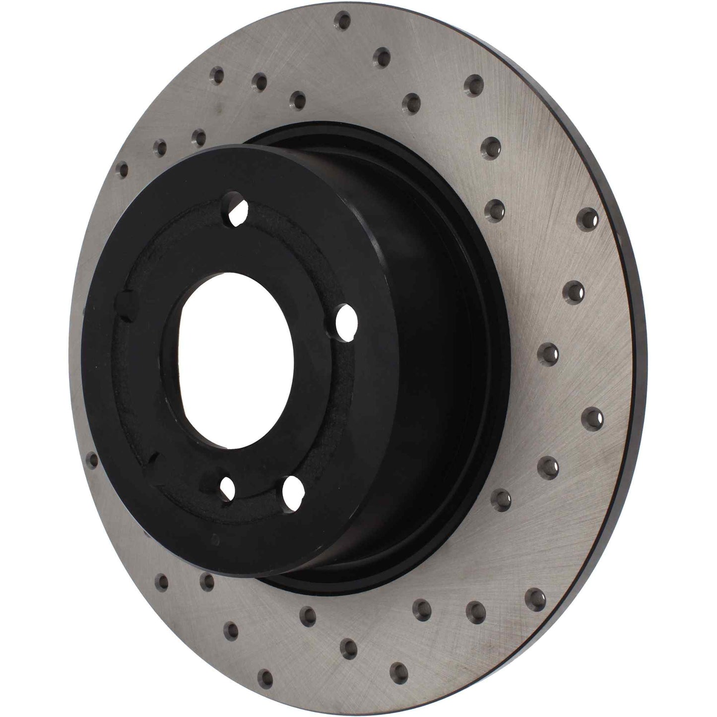 StopTech Sport Cryo Cross Drilled Brake Rotor; Front Right