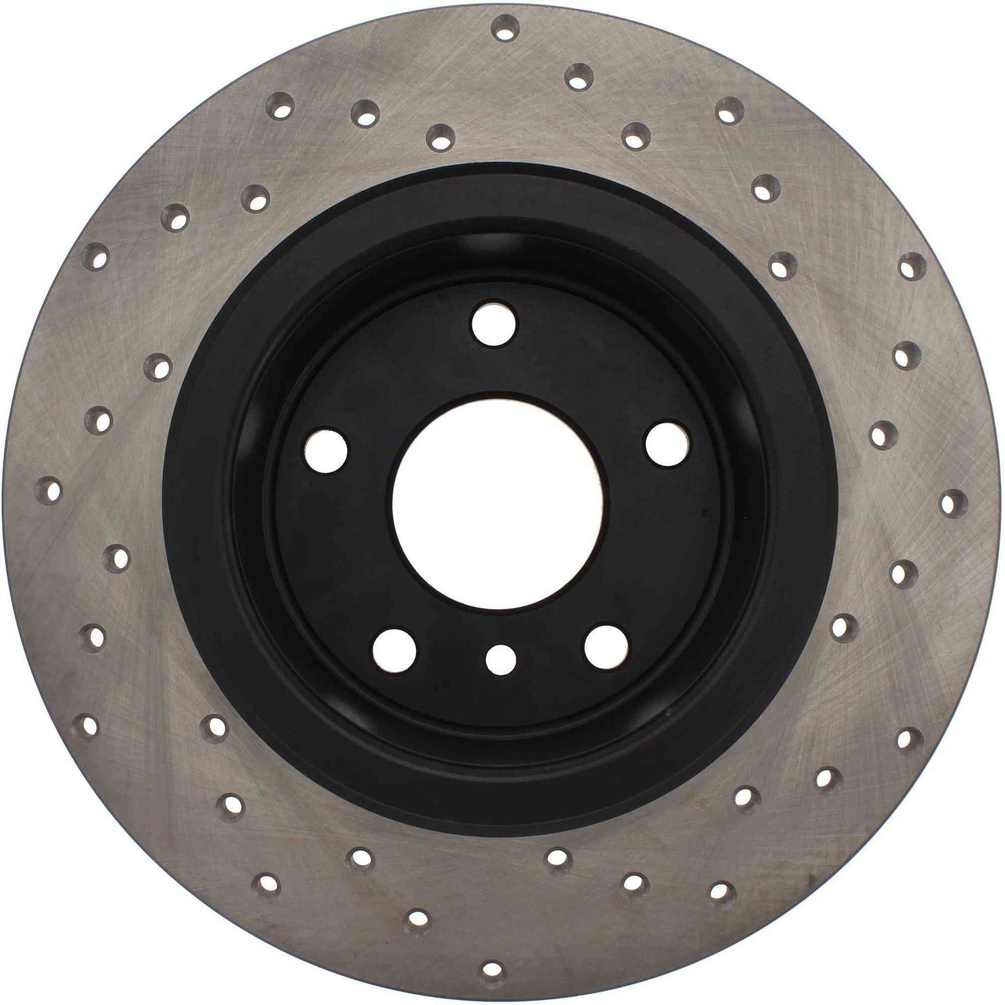 StopTech Sport Cryo Cross Drilled Brake Rotor; Front Left