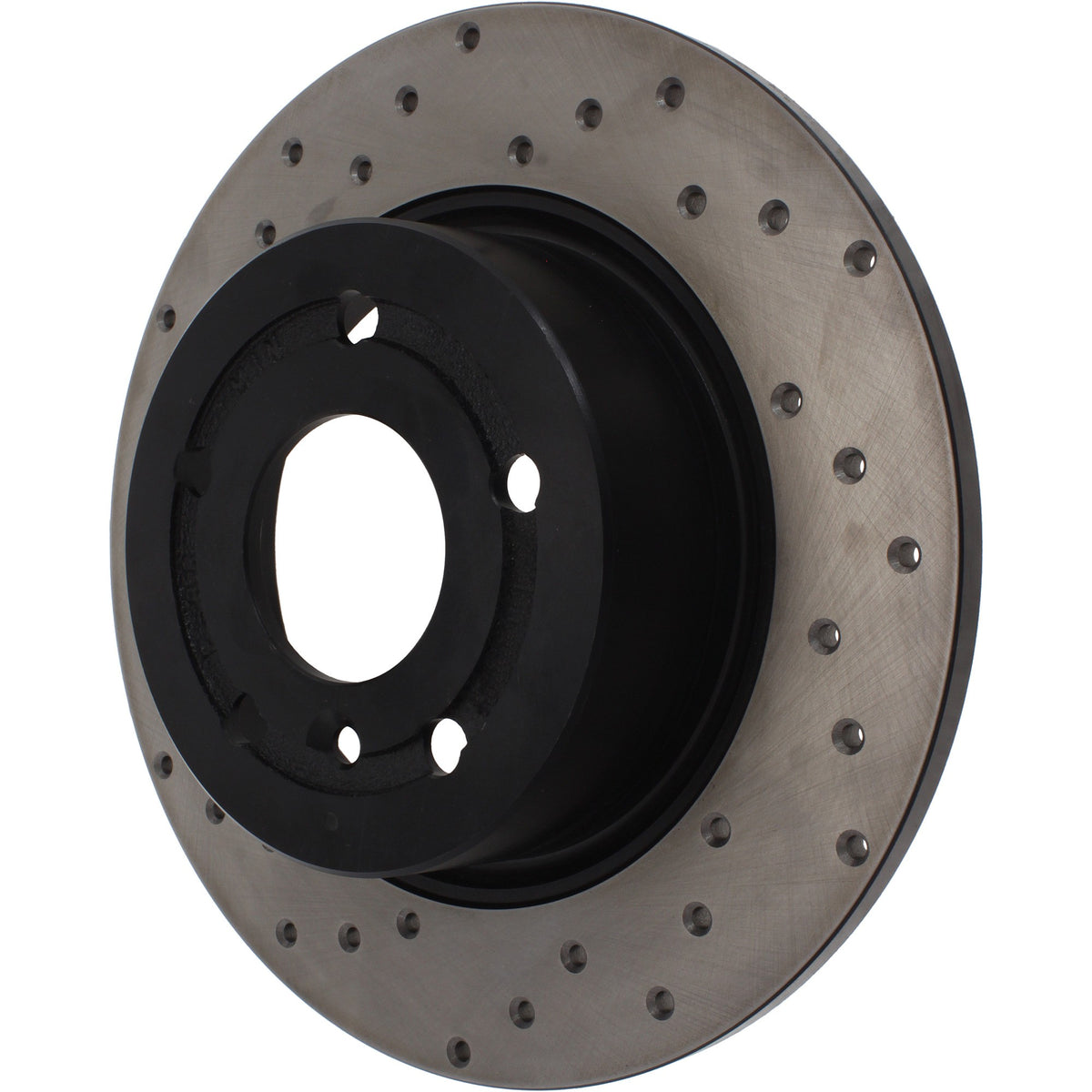 StopTech Sport Cryo Cross Drilled Brake Rotor; Front Left