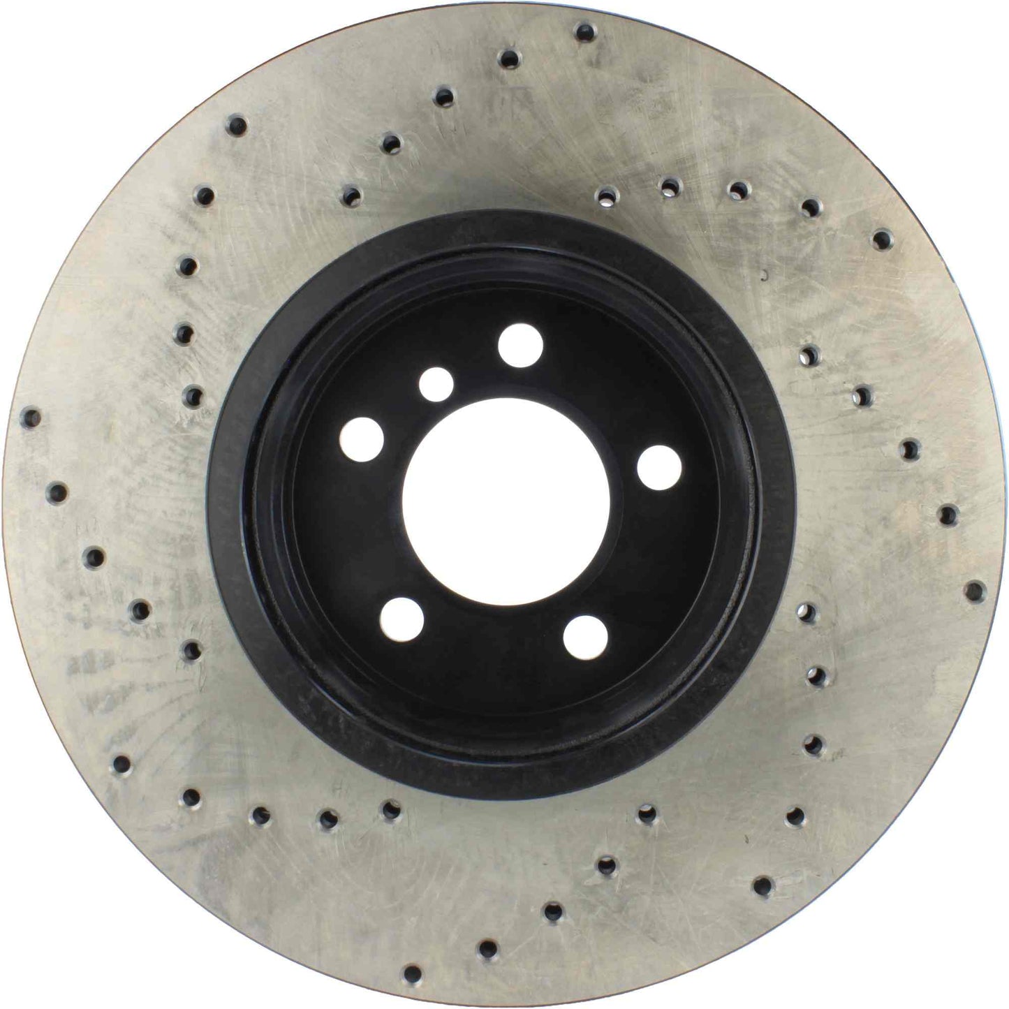 StopTech Sport Cryo Cross Drilled Brake Rotor; Front Right