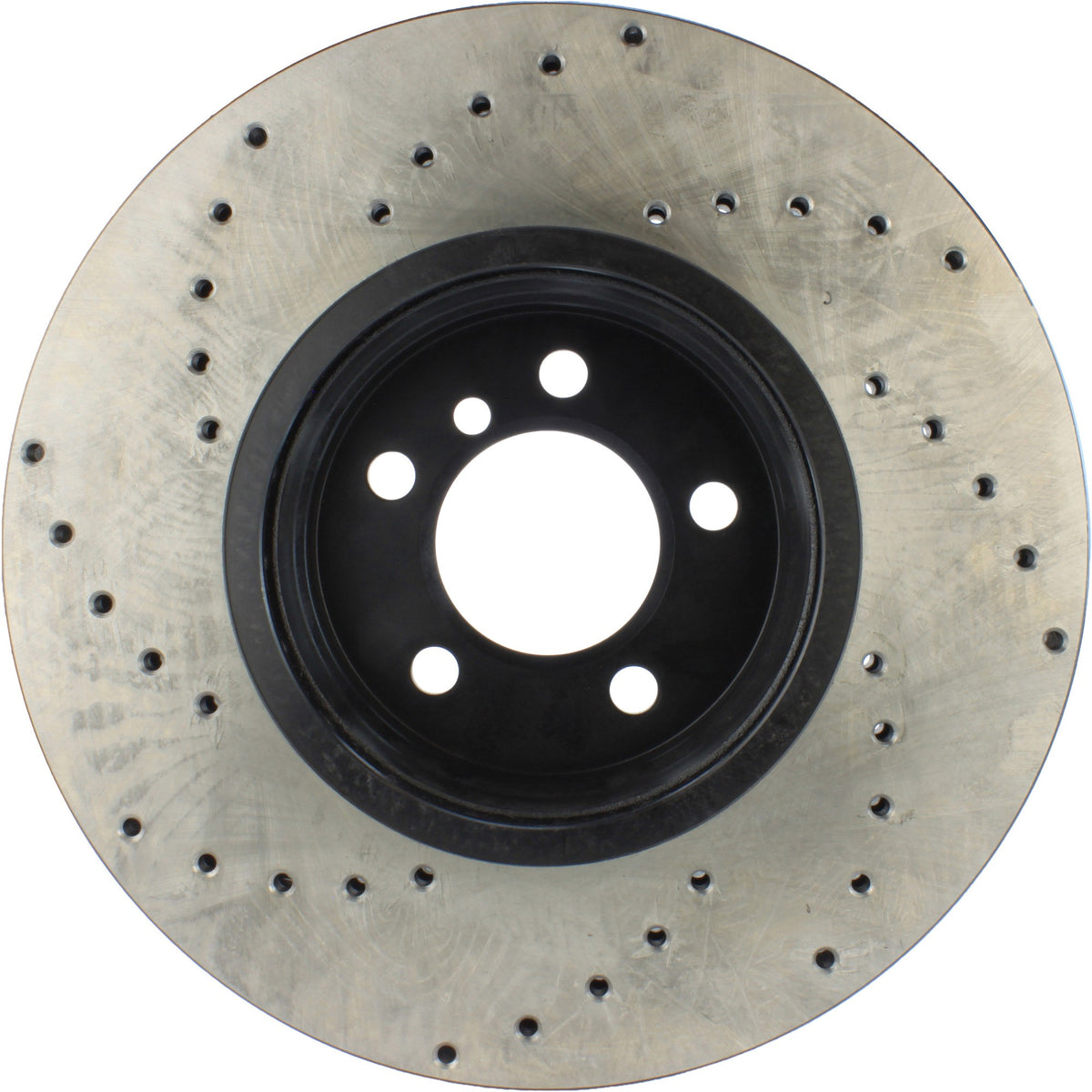 StopTech Sport Cryo Cross Drilled Brake Rotor; Front Right