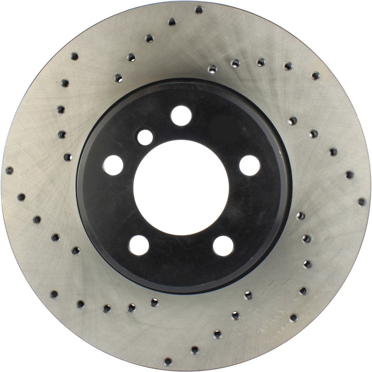 StopTech Sport Cryo Cross Drilled Brake Rotor; Rear Left