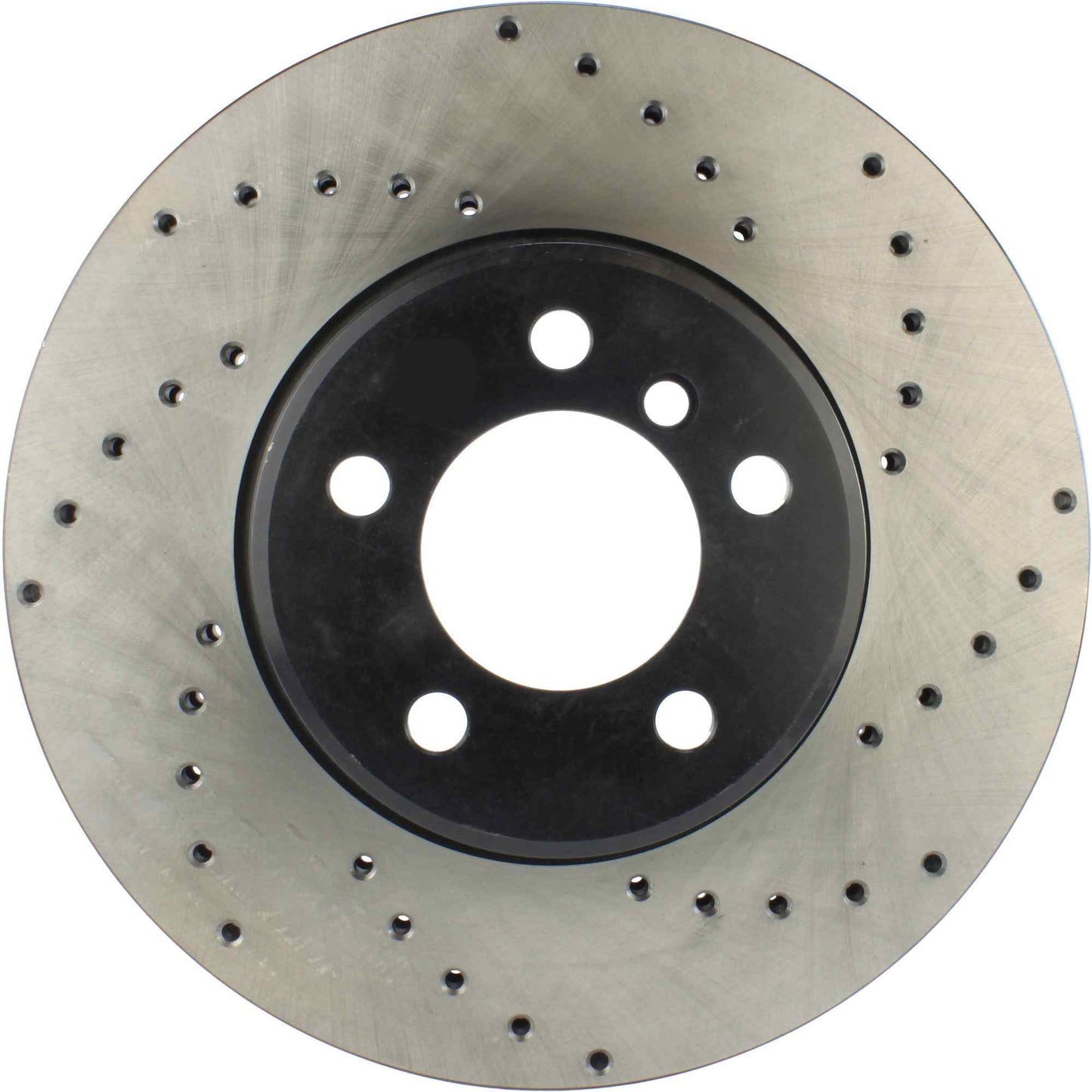 StopTech Sport Cryo Cross Drilled Brake Rotor; Rear Right