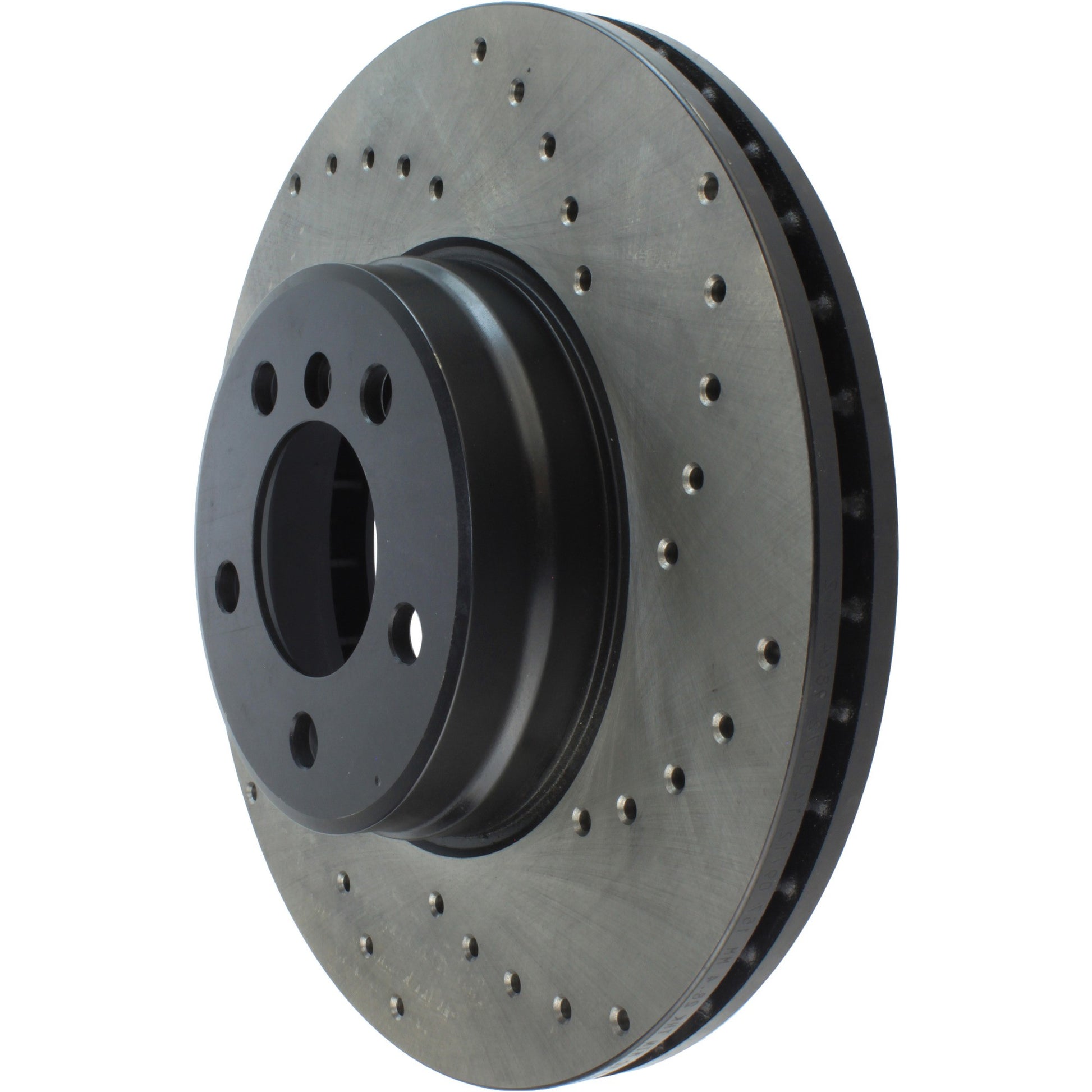 StopTech Sport Cryo Cross Drilled Brake Rotor; Rear Right