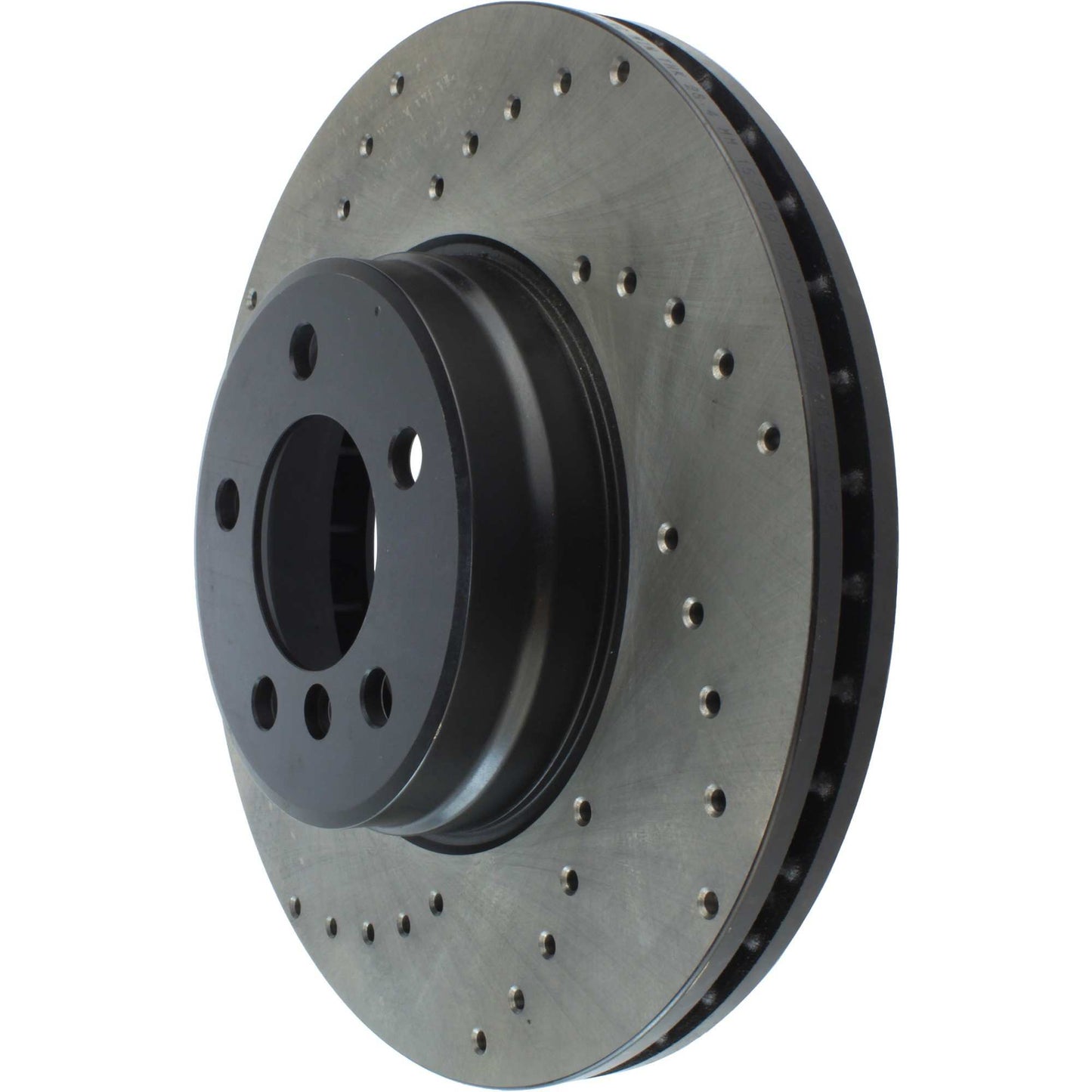 StopTech Sport Cryo Cross Drilled Brake Rotor; Rear Left
