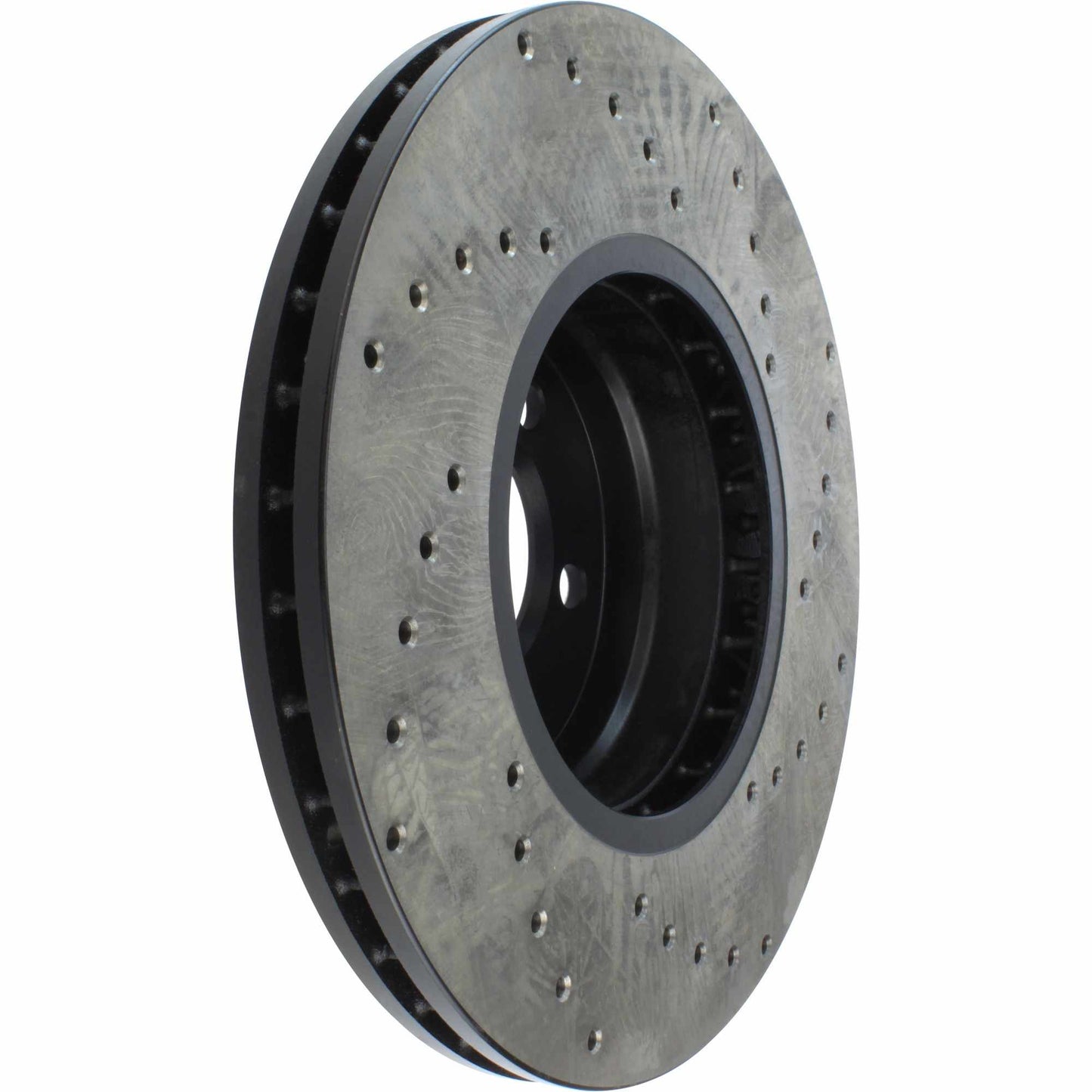 StopTech Sport Cryo Cross Drilled Brake Rotor; Rear Left