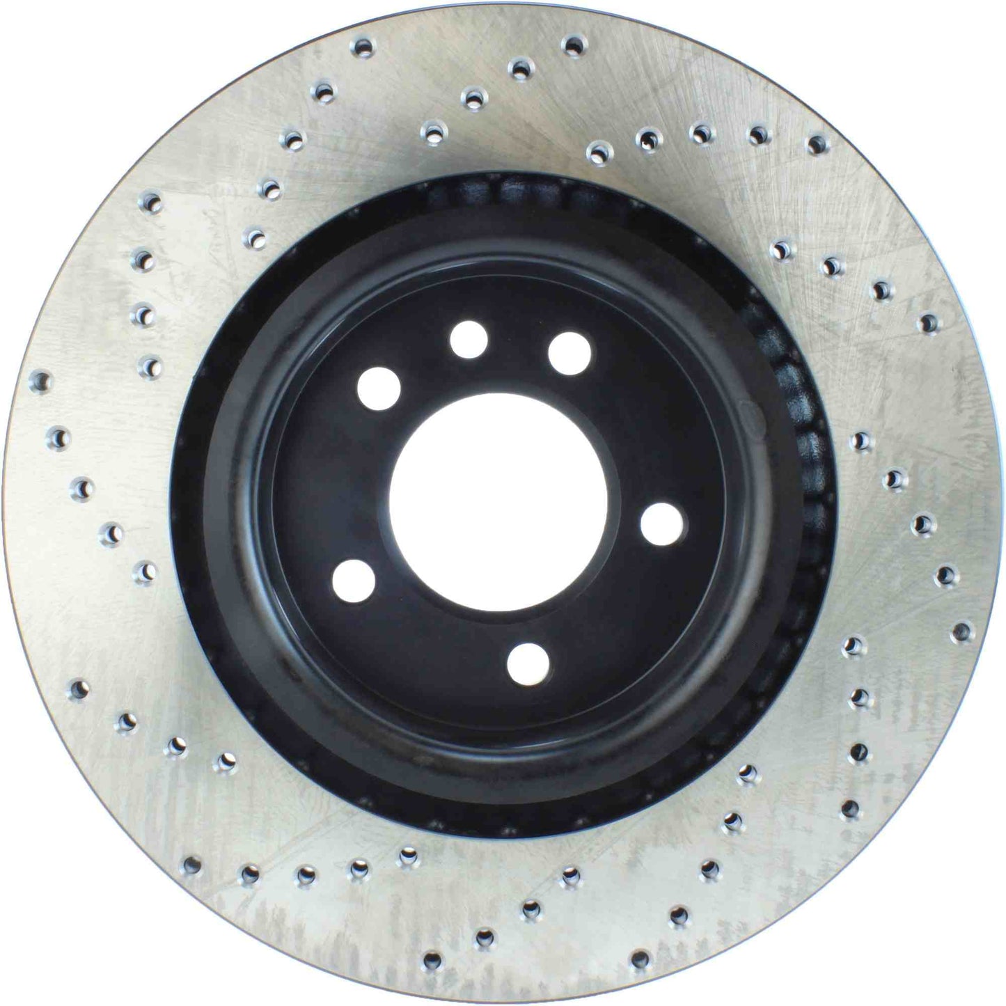 StopTech Sport Cryo Cross Drilled Brake Rotor; Rear Right