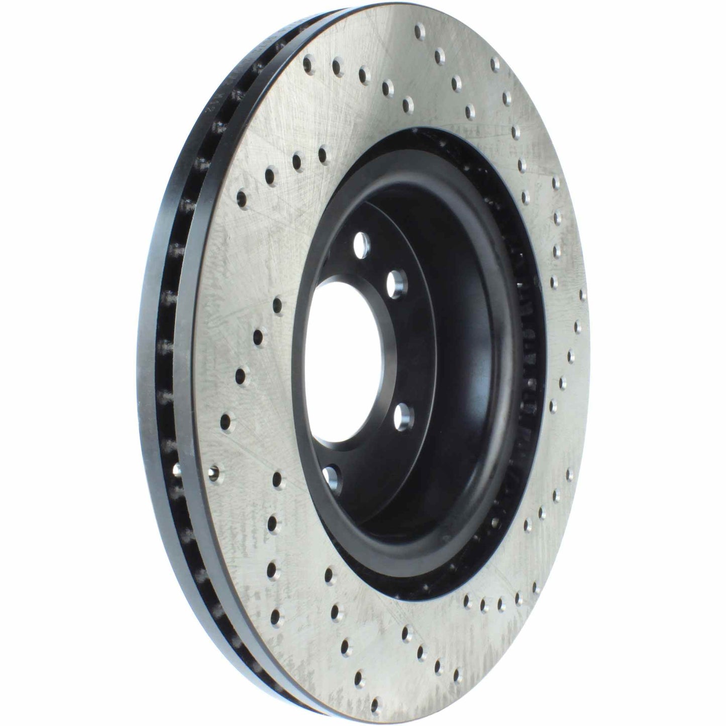 StopTech Sport Cryo Cross Drilled Brake Rotor; Rear Left