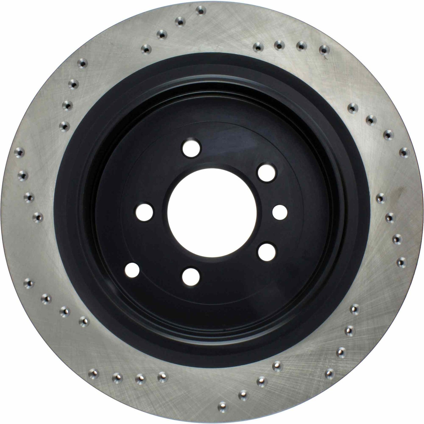 StopTech Sport Cryo Cross Drilled Brake Rotor; Rear Right