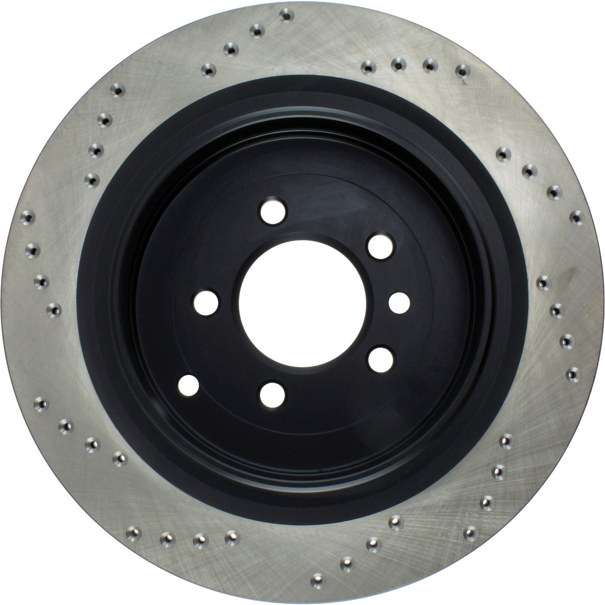 StopTech Sport Cryo Cross Drilled Brake Rotor; Rear Right