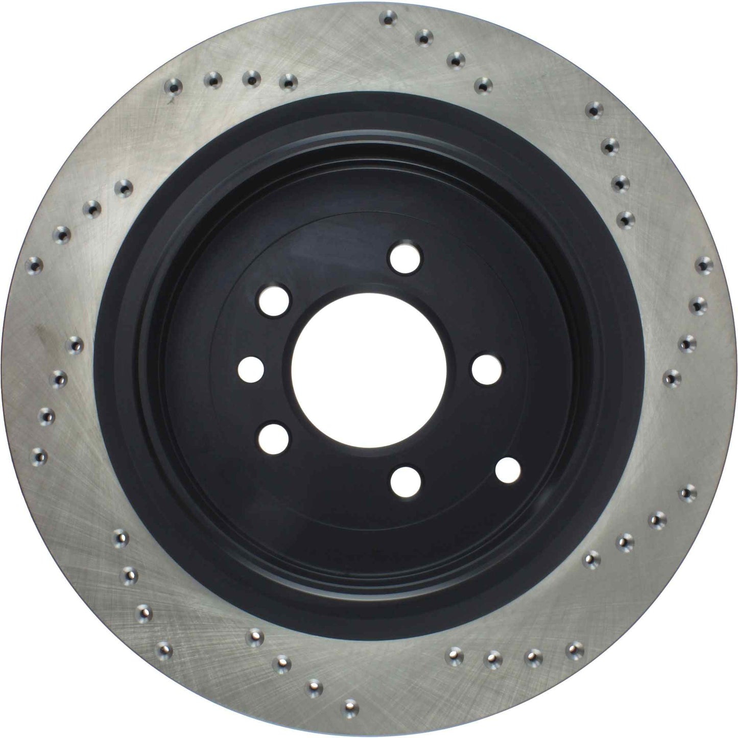 StopTech Sport Cryo Cross Drilled Brake Rotor; Rear Left