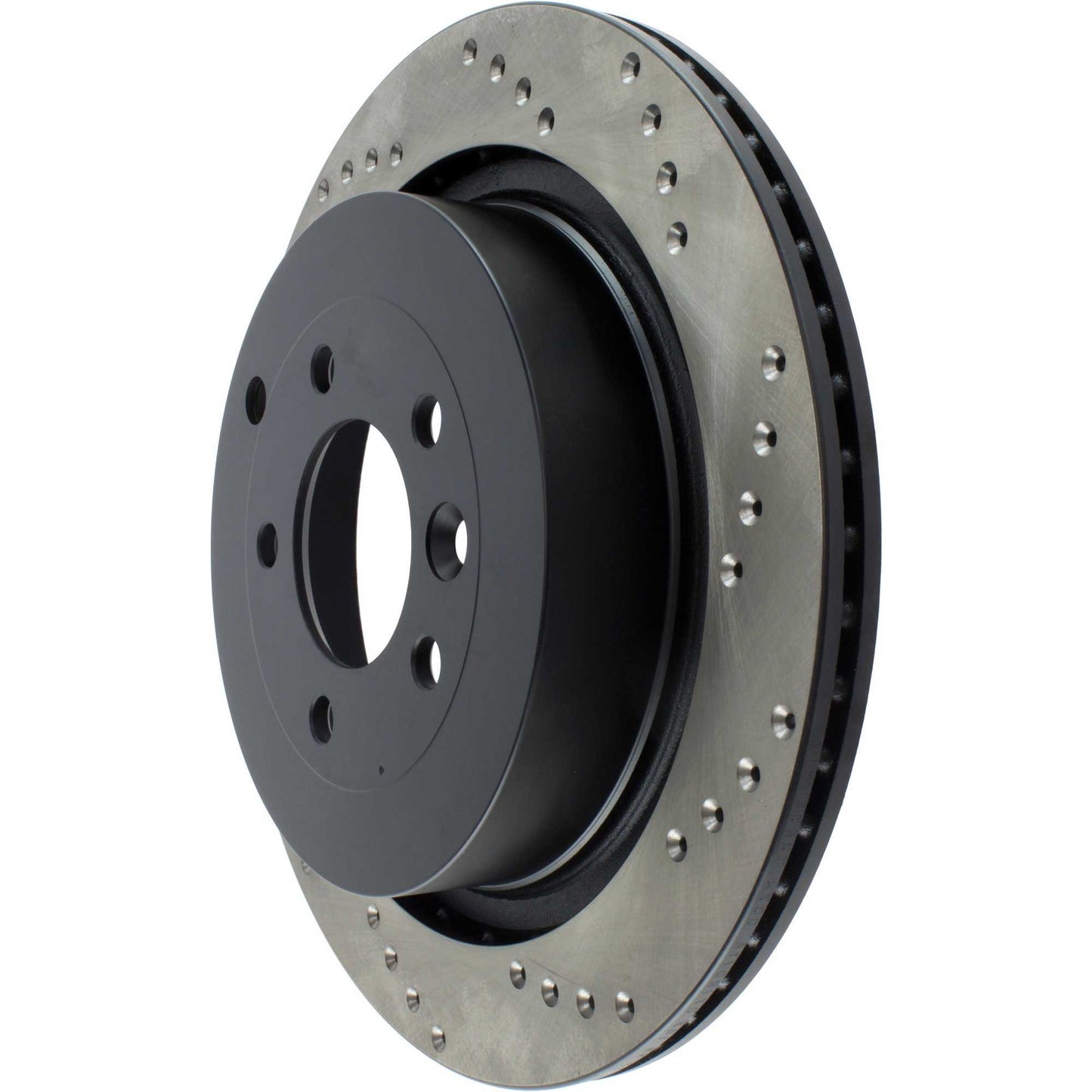 StopTech Sport Cross Drilled Brake Rotor Rear Left 128.22010L