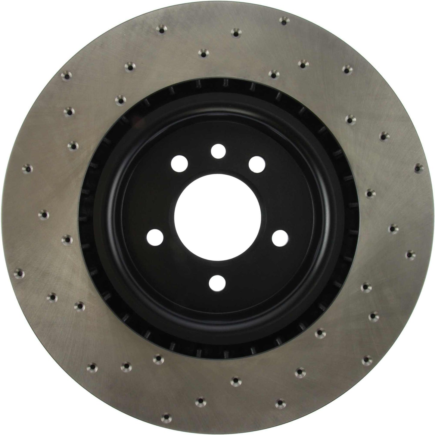 StopTech Sport Cryo Cross Drilled Brake Rotor; Front Right