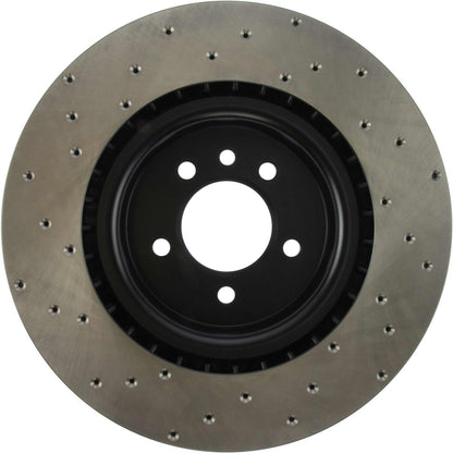 StopTech Sport Cryo Cross Drilled Brake Rotor; Front Right