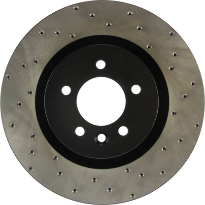StopTech Sport Cryo Cross Drilled Brake Rotor; Front Right