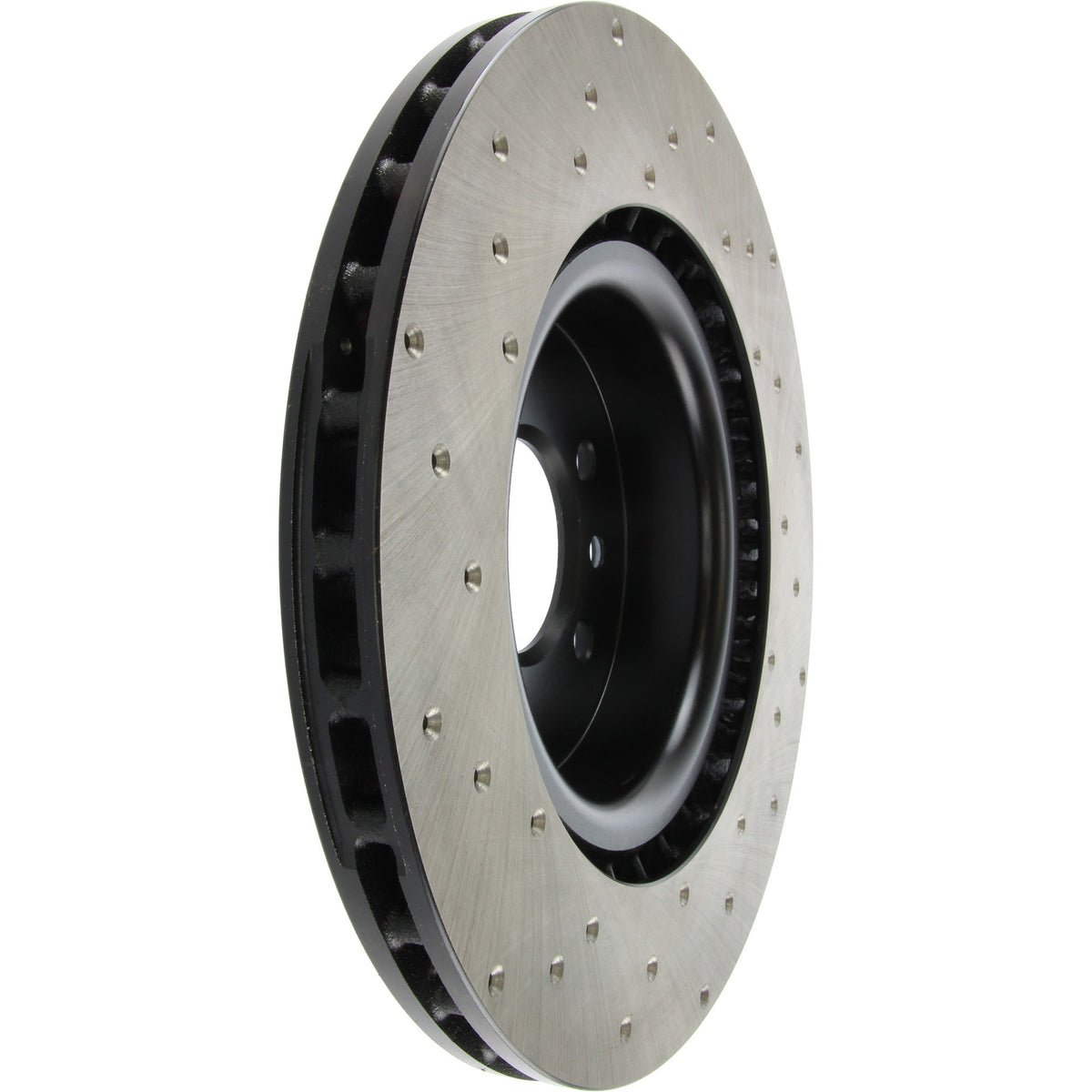 StopTech Sport Cryo Cross Drilled Brake Rotor; Front Right