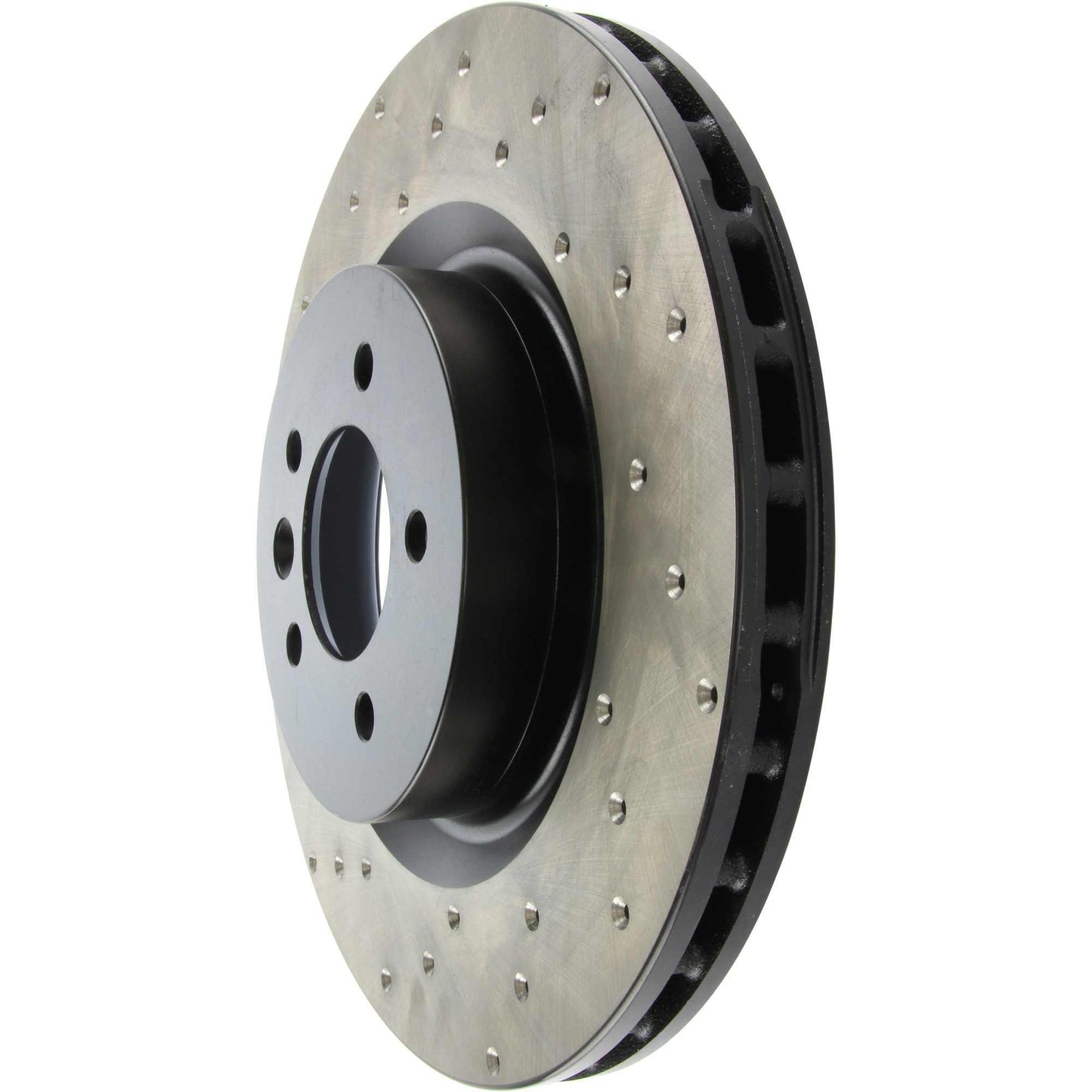 StopTech Sport Cryo Cross Drilled Brake Rotor; Front Right