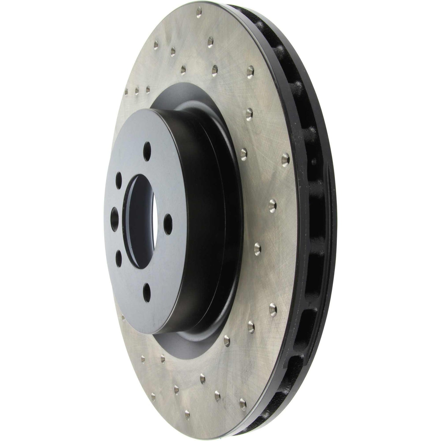 StopTech Sport Cryo Cross Drilled Brake Rotor; Front Left