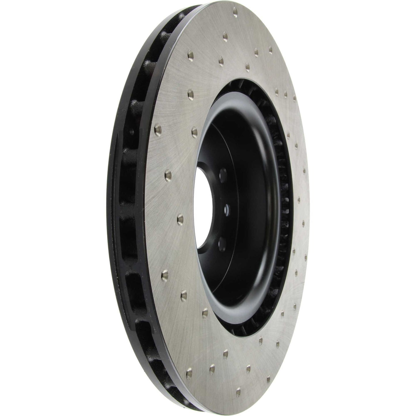 StopTech Sport Cryo Cross Drilled Brake Rotor; Front Left