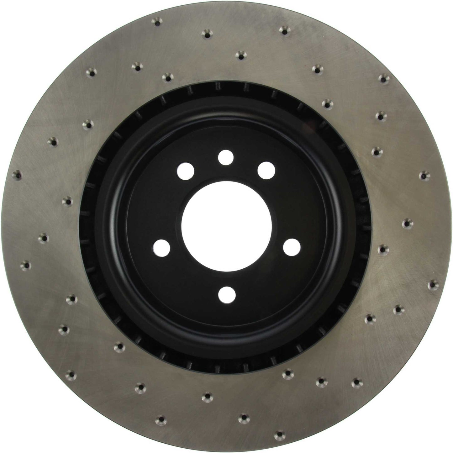 StopTech Sport Cryo Cross Drilled Brake Rotor; Front Right