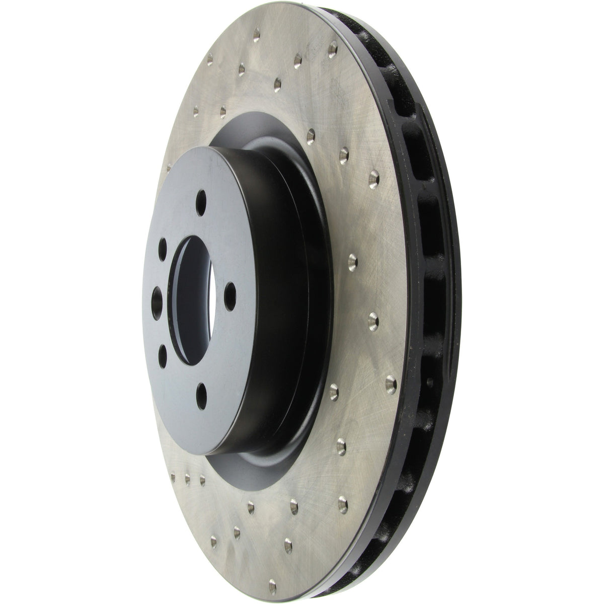 StopTech Sport Cryo Cross Drilled Brake Rotor; Front Right