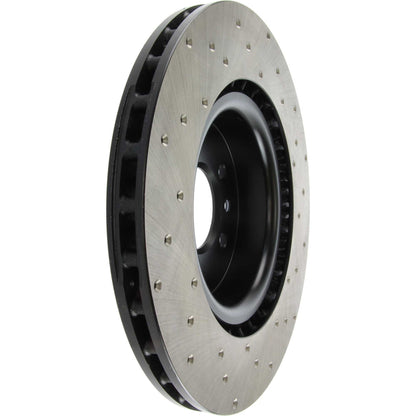 StopTech Sport Cryo Cross Drilled Brake Rotor; Front Right
