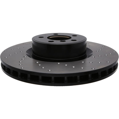 StopTech  Sport Cryo Cross Drilled Brake Rotor; Rear Left