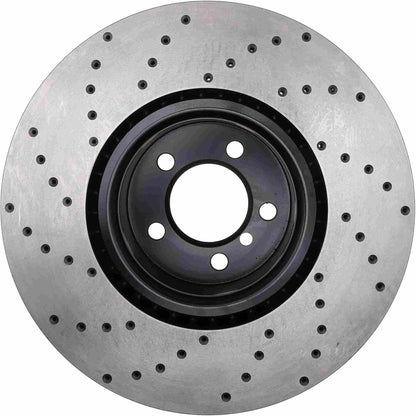 StopTech  Sport Cryo Cross Drilled Brake Rotor; Rear Left