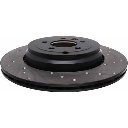 StopTech Sport Cryo Cross Drilled Brake Rotor; Front Left