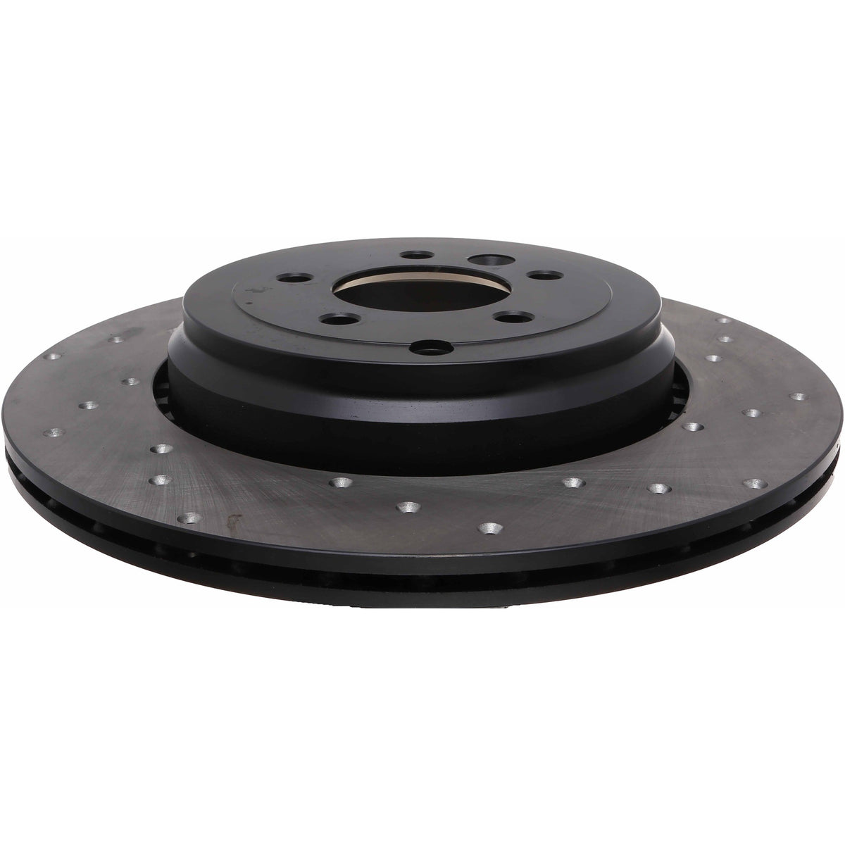 StopTech Sport Cryo Cross Drilled Brake Rotor; Front Left