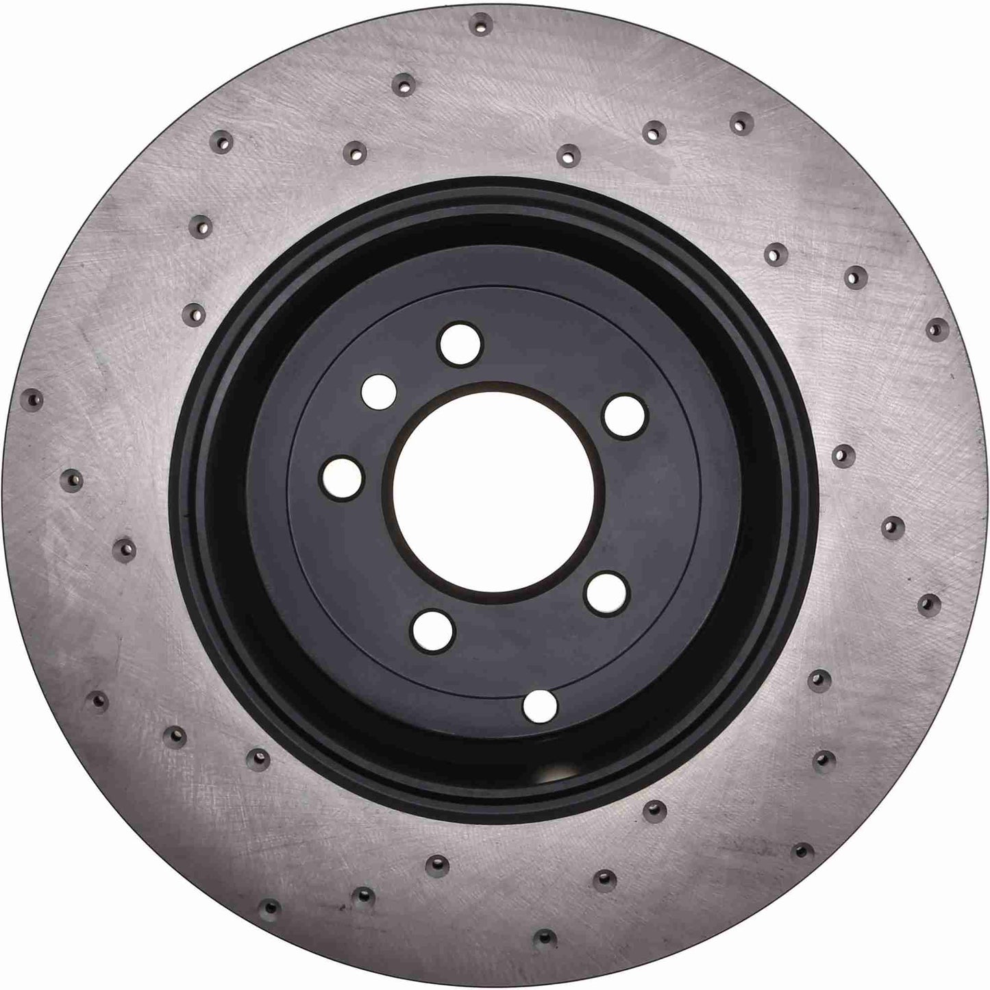 StopTech Sport Cryo Cross Drilled Brake Rotor; Front Left
