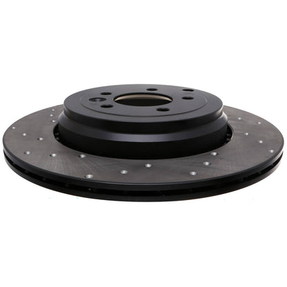 StopTech Sport Cryo Cross Drilled Brake Rotor; Front Right