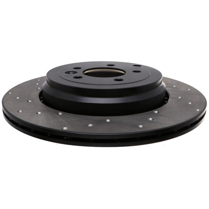 StopTech Sport Cryo Cross Drilled Brake Rotor; Front Right