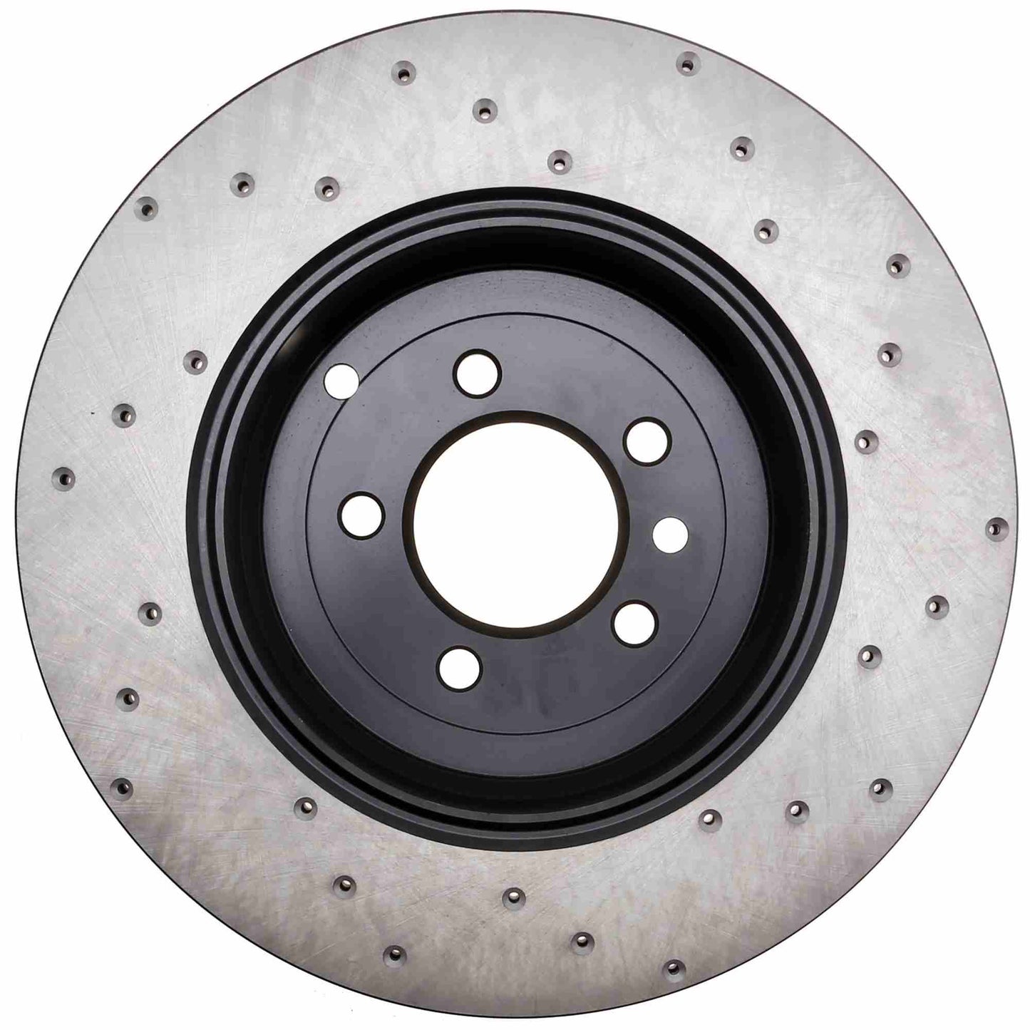 StopTech Sport Cryo Cross Drilled Brake Rotor; Front Right