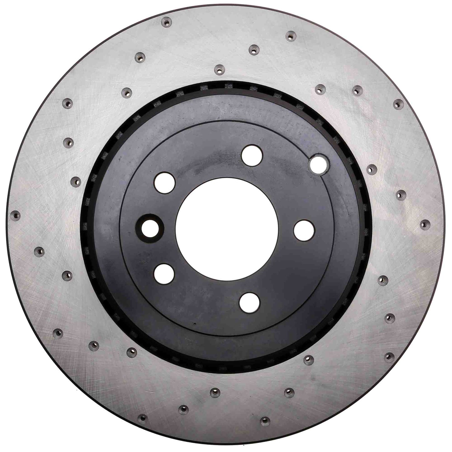 StopTech Sport Cryo Cross Drilled Brake Rotor; Front Right