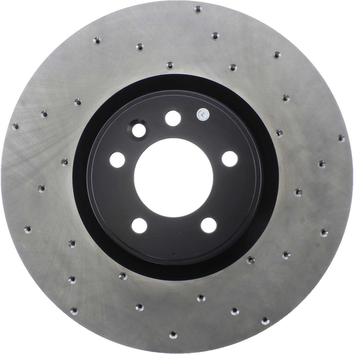 StopTech Sport Cryo Cross Drilled Brake Rotor; Rear Left