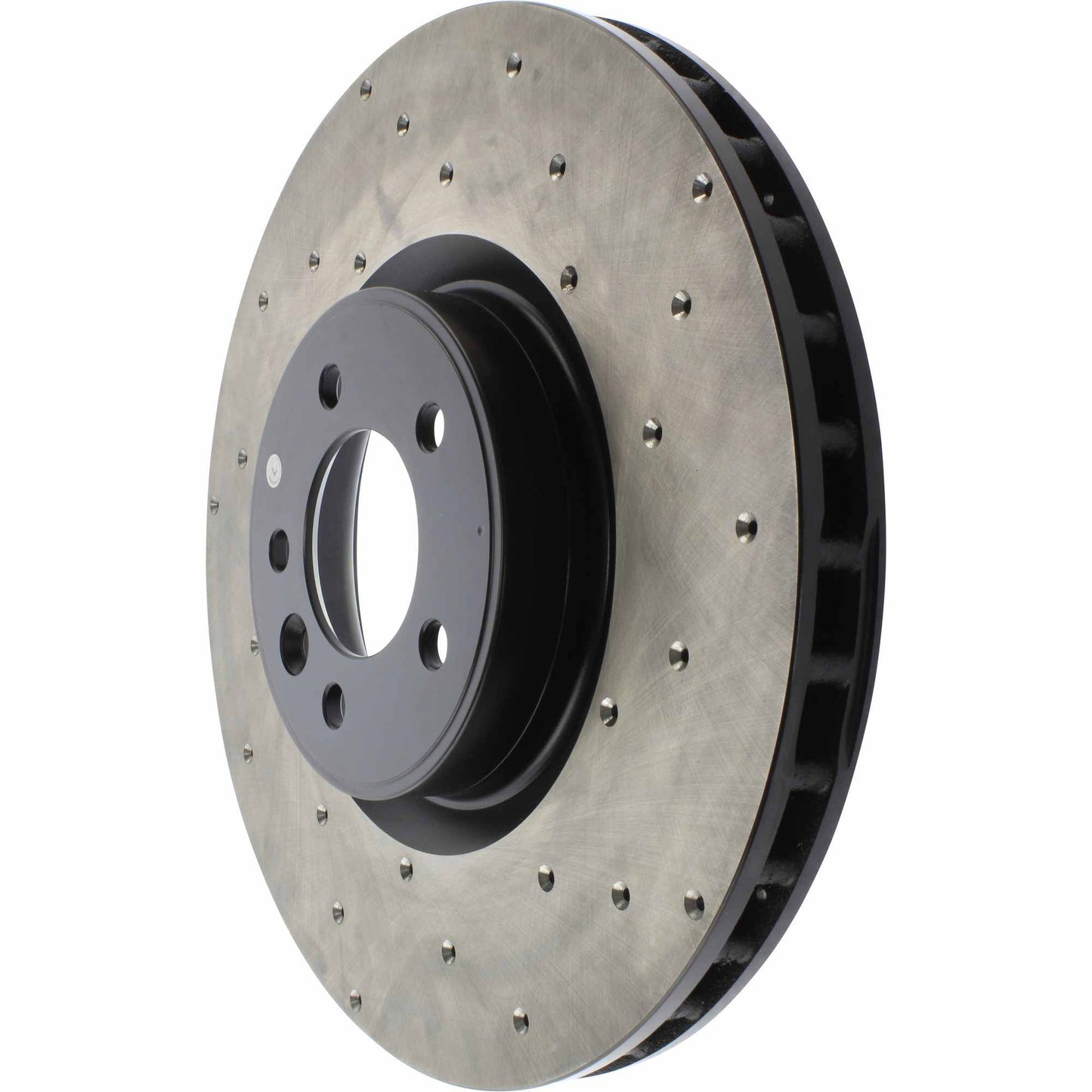 StopTech Sport Cryo Cross Drilled Brake Rotor; Rear Left