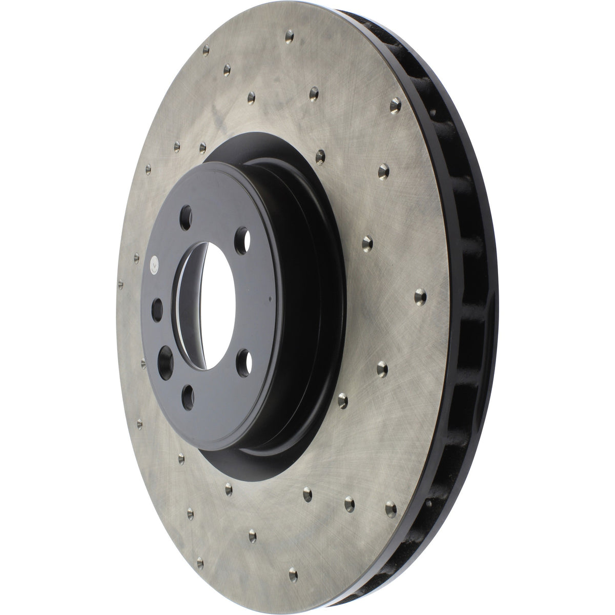 StopTech Sport Cryo Cross Drilled Brake Rotor; Rear Left