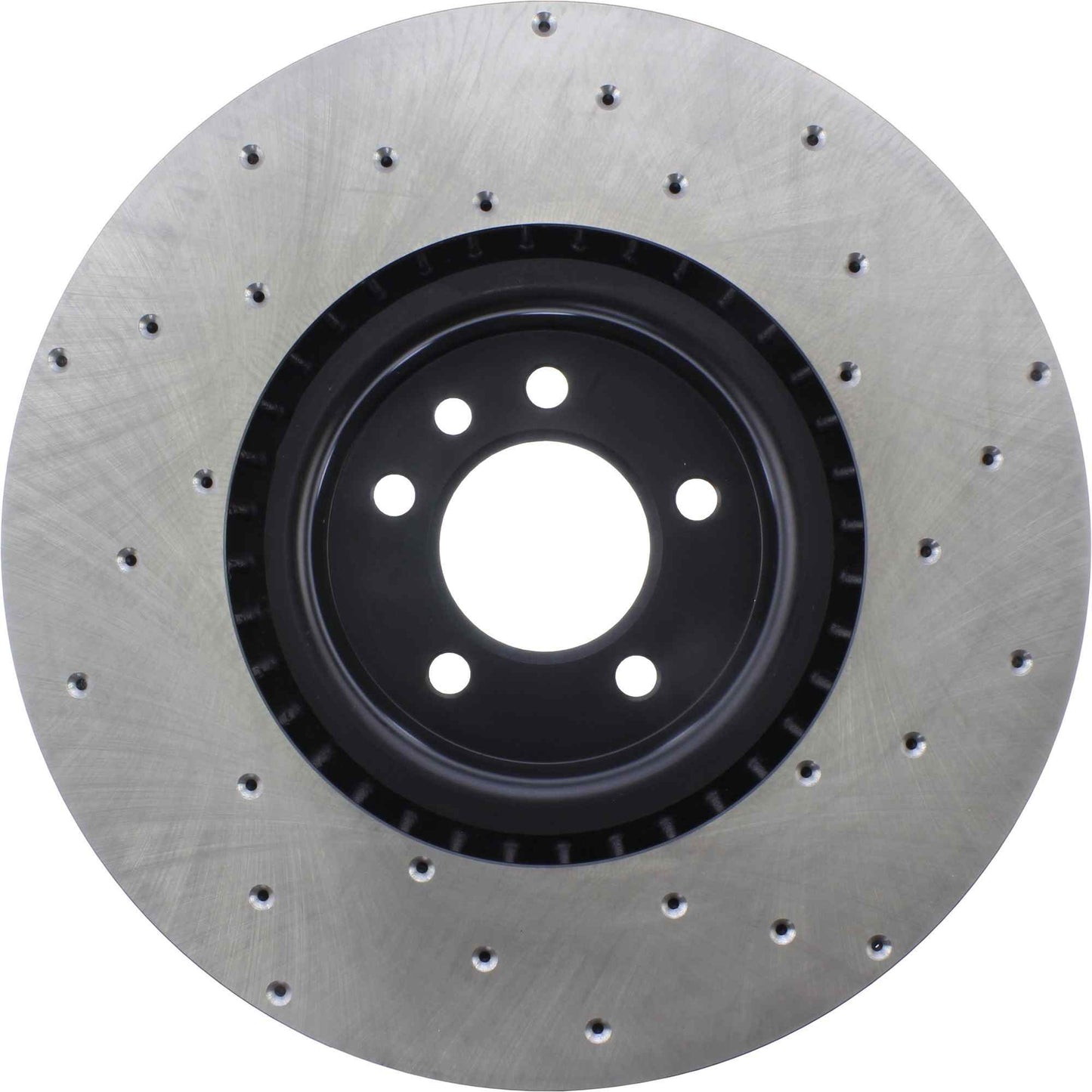 StopTech Sport Cryo Cross Drilled Brake Rotor; Rear Right