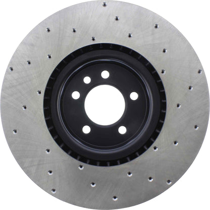 StopTech Sport Cryo Cross Drilled Brake Rotor; Rear Right