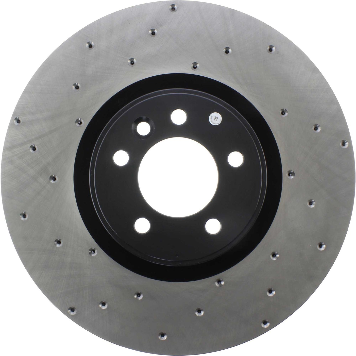 StopTech Sport Cryo Cross Drilled Brake Rotor; Rear Right