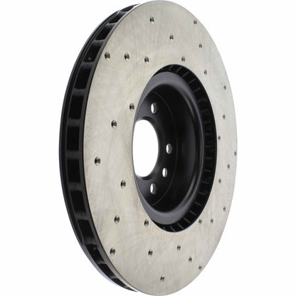 StopTech Sport Cryo Cross Drilled Brake Rotor; Rear Right