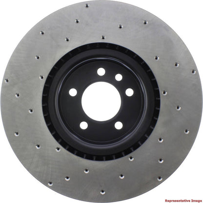 StopTech 2018 Land Rover Range Rover Cross Drilled Front Left Rotor 128.22032L