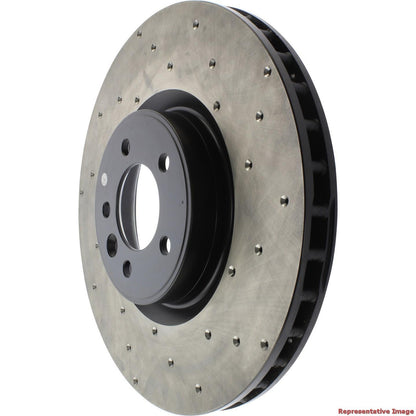 StopTech 2018 Land Rover Range Rover Cross Drilled Front Left Rotor 128.22032L