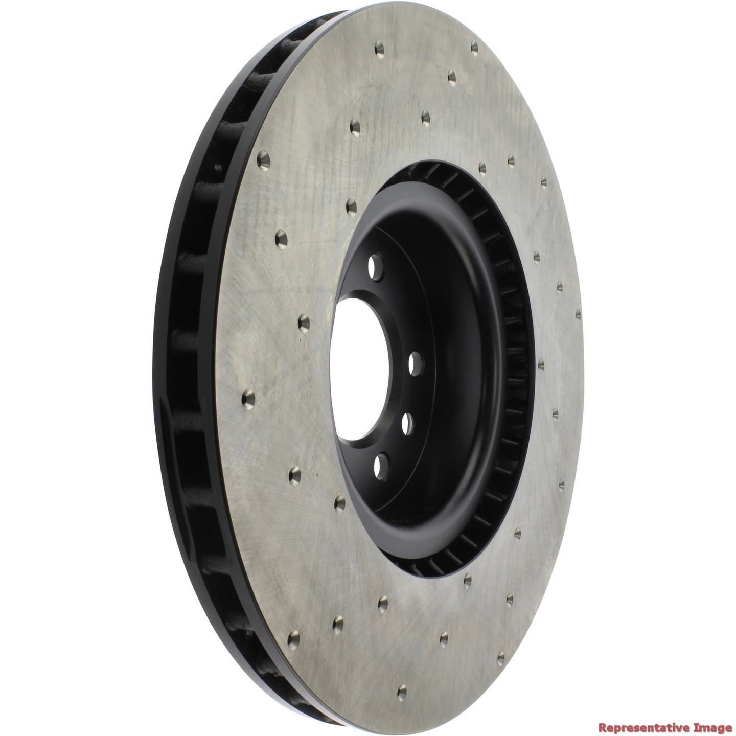 StopTech 2018 Land Rover Range Rover Cross Drilled Front Left Rotor 128.22032L